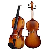 Los mejores  - D Z Strad Violín Modelo 100 con funda- arco- reposamuñecas y colofonia (1-2 - Tamaño)